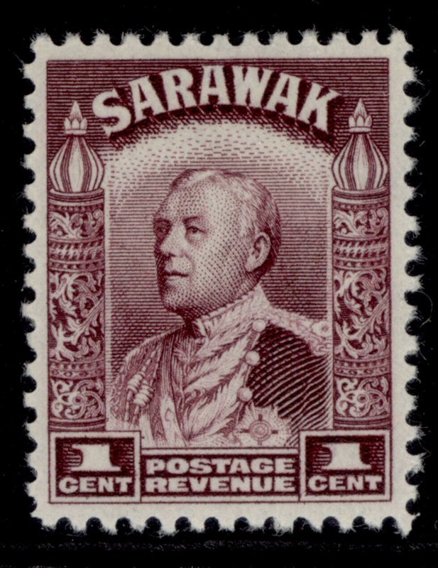 SARAWAK GV SG106, 1c purple, M MINT. 