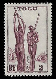 Togo #270 Unused OG H; 2c Togolese Women (1941)