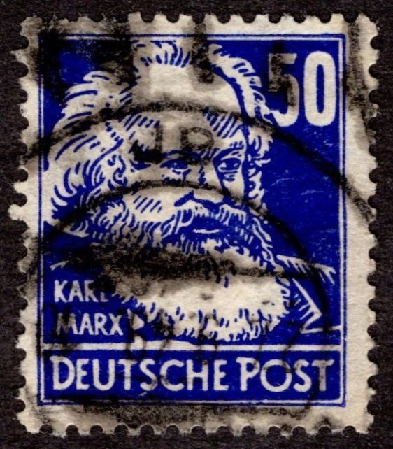1948, Germany, 50pf, Used, Sc 10N41