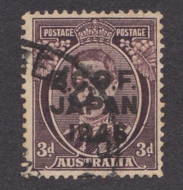 Australia 1946 3d BCOF British Commonwealth Occupation Force (Japan) SG J2