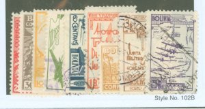 Bolivia #C63-C71  Single (Complete Set)