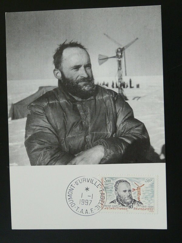 polar explorer Rene Garcia maximum card TAAF FSAT 94369