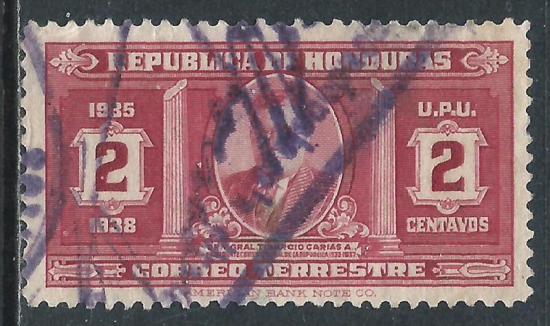 Honduras, Sc #329, 2c Used