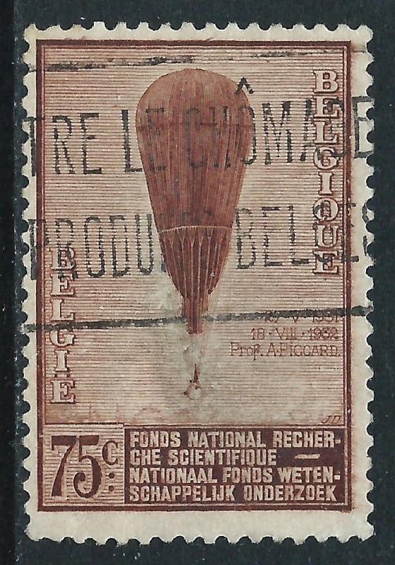 Belgium, Sc #251, 75c Used