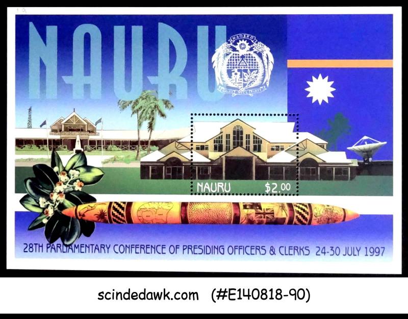 NAURU 1997 28th PARLIAMENTARY CONFERENCE OF PRESIDING OFFICERS & CLECKS M/S MNH