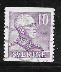 Sweden 302: 10o King Gustav V, used, VF