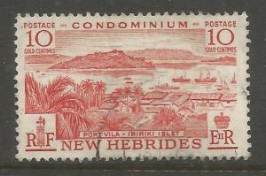 NEW HEBRIDES, BRITISH  83  USED, PORT VILA AND IRIRIKI ISLET