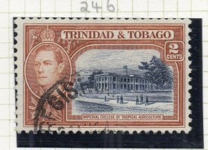 Trinidad & Tobago 1938-44 Early Issue Fine Used 2c. NW-99847