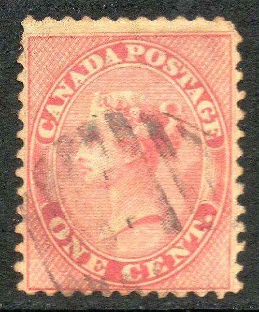 Canada Scott #14 VF Used Stamp
