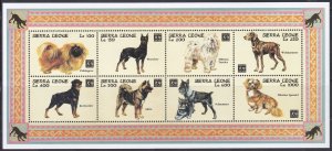 1994 Sierra Leone 2125-2132KL Dogs 18,00 €