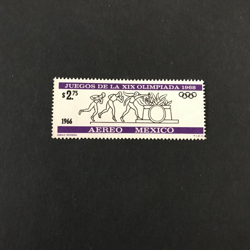 Mexico 1966 #C-320, MNH, SCV $2.00, See Description