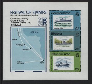 Tristan da Cunha  #208a   MNH 1978  sheet festival of stamps