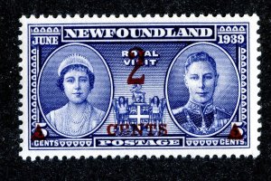 270 Newfoundland 1939 scott #250 mnh** (offers welcome)