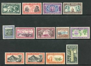 New Zealand SG613/25 1940 Set of 13 M/M