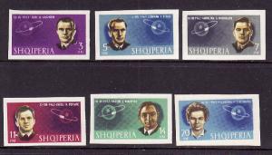 D3-Albania-Scott#680-5-unused NH imperf set-Space-Satellites