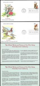 1953 - 2002  State Birds and Flowers - Complete Set of 50