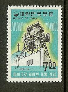 Korea, Scott #594, 7w Antenna and Electric Waves, MLH