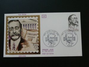 politician president Leon Blum socialism judaica FDC 58050