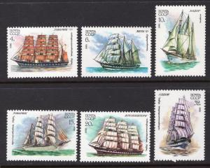 RUSSIA SCOTT 4981-4986