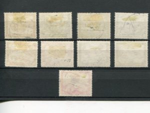 Germany #B49 -57  used  VF -   Lakeshore Philatelics