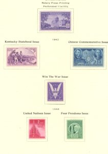 U.S. #SET/MIXED CONDITION 