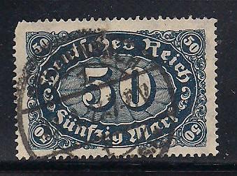 Germany Sc. # 198 Used Inflation Wmk. 126 - L30