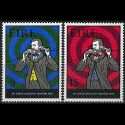 IRELAND 1976 - Scott# 387-8 Telephones Cent. Set of 2 NH