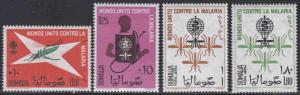 Somalia #263-64 F-VF Mint NH ** Malaria Eradication