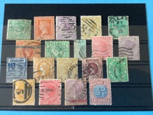 Australia Victoria Vintage Used Stamps R46309 