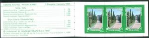 VATICAN Sc#981a-984a 1995 Nature Conservation Year Booklet Mint OG NH