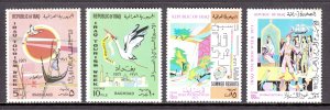 Iraq - Scott #587-590 - MNH - Toning - SCV $7.50