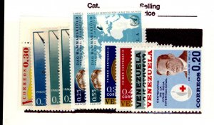 Venezuela #836-46  Single (Complete Set)