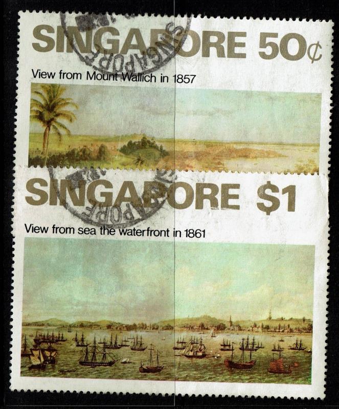 Singapore SC# 148 and 149, Used - S966