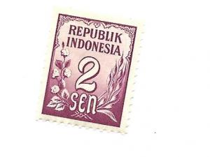 Indonesia 1951 - M - Scott #369 *