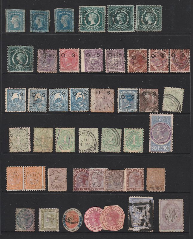 New South Wales an unsorted lot
