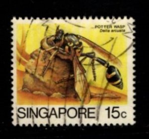 Singapore - #455 Potter Wasp - Used