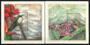 Dominica Stamp 2255-2256  - Hummingbirds