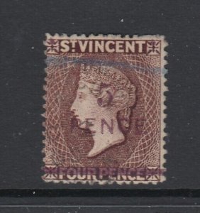 St. Vincent, Scott 58 (SG 59), used