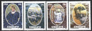 South west africa. 1986. 592-95. Astrakhan wool industry, sheep. MNH.