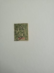 Stamps French Guiana Scott #49 used