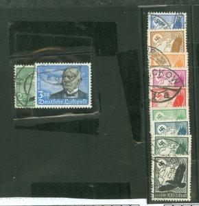 Germany #C46-56 Used Single (Complete Set)