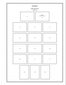 NIGERIA STAMP ALBUM PAGES 1914-2010 (99 PDF digital pages)