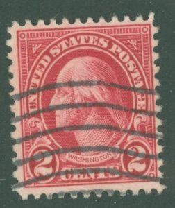 United States #634A  Single