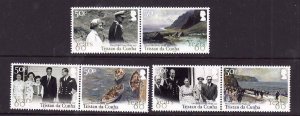 Tristan da Cunha-Sc#1101-3- id12-unused NH set-Prince Philip-visit-2017-