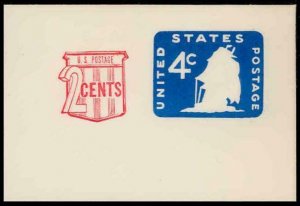 SCOTT #U552 VERY FINE MINT FULL CORNER