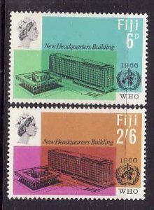 Fiji-Sc#224-5- id7-unused NH QEII Omnibus set-WHO-1966-