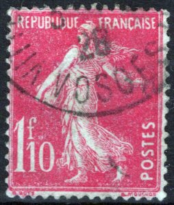 ZAYIX France 182 Used 1.10fr cerise Sower Farming & Agriculture 051023SM76