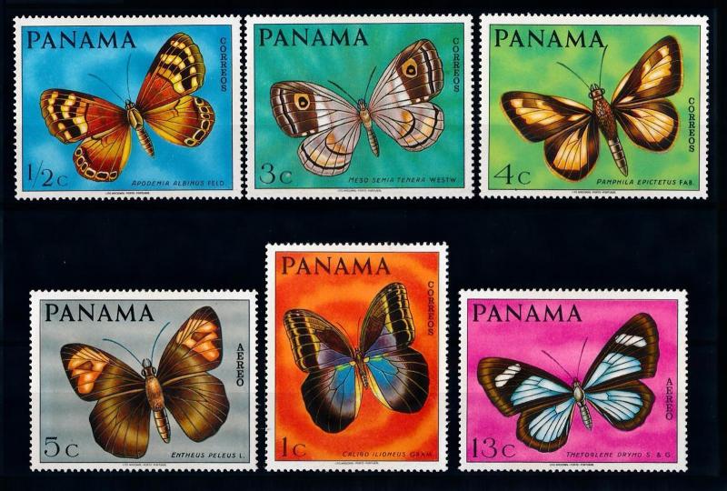 [71182] Panama 1968 Insects Butterflies  MNH