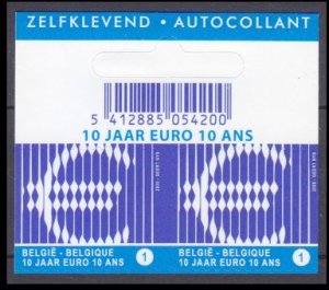 2009 Belgium 3919Dl/DrPaar+Tab 10 years of the eurozone 2,40 €