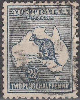 Australia #46 F-VF Used  CV $17.50 (C6182)